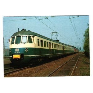 Elektro Triebwagen 430 419-2 DB German Railway Postcard 1983 REJU Photo Vintage